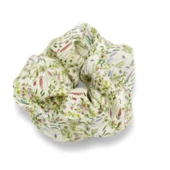 Bertioli By Thyme Silkwear Large Silk Scrunchie In Wild Flower