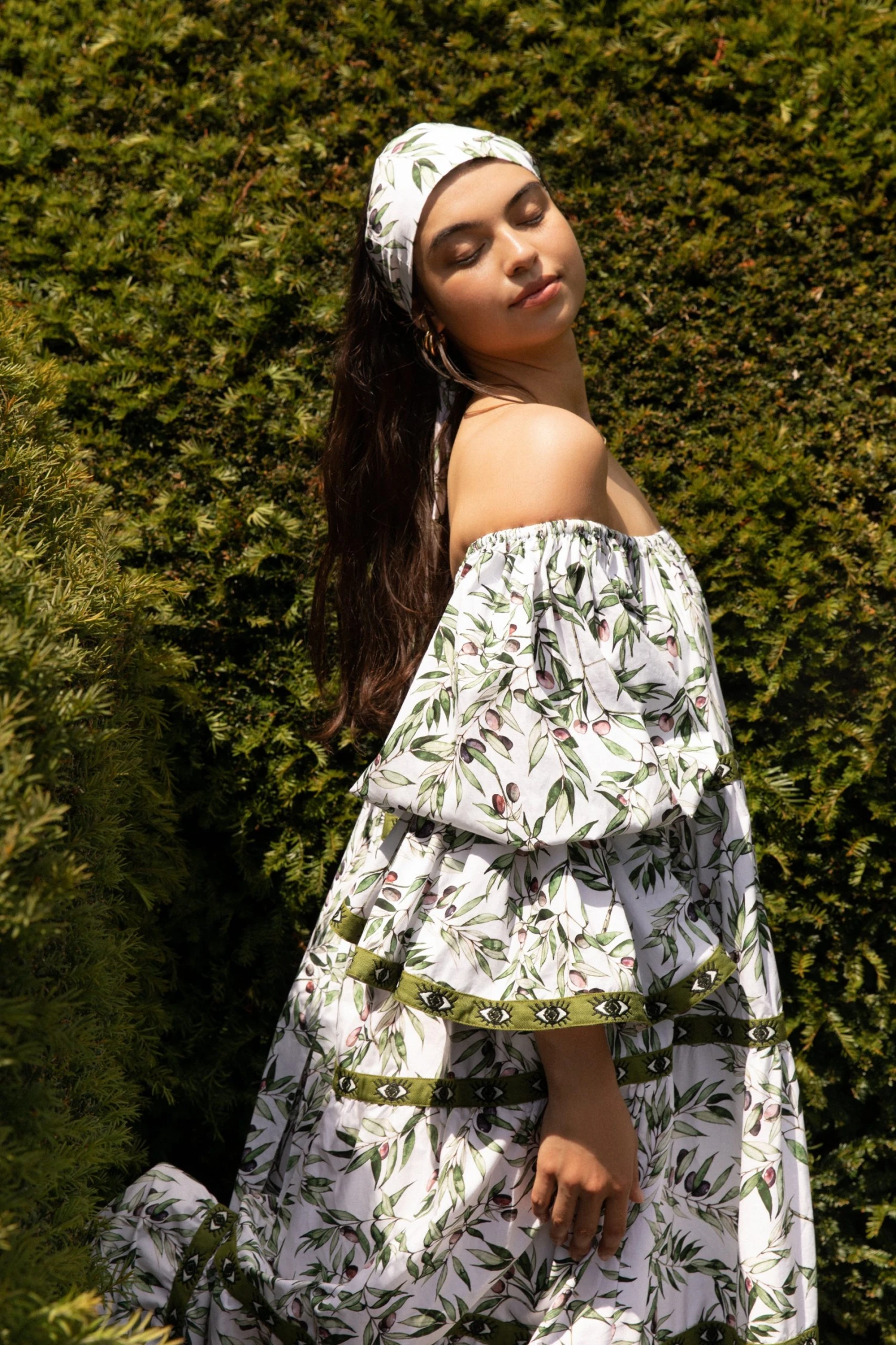 Flora Sardalos Womenswear Amargos Dress - Olive