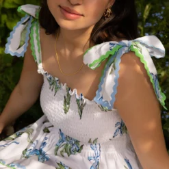 Flora Sardalos Patmos Dress - Iris Womenswear