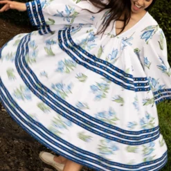 Flora Sardalos Hydra Dress - Iris