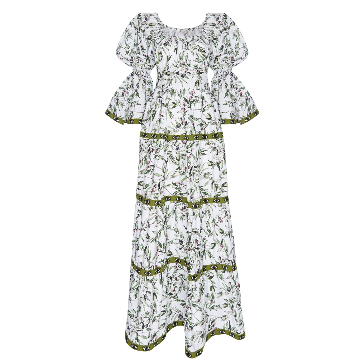 Flora Sardalos Womenswear Amargos Dress - Olive