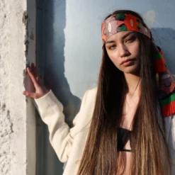 Tidings Accessories Silk Twilly - Bloom With Grace