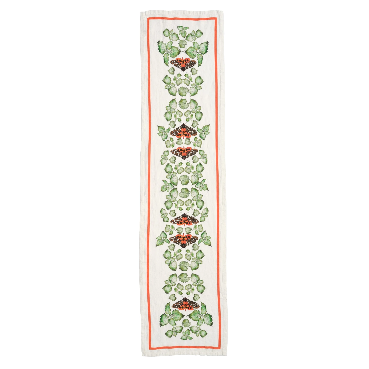 Bertioli By Thyme Tiger Moth & Stinging Nettle Table Runner