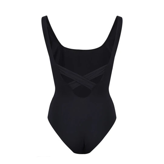 Davy J Classic Swimsuit - Black