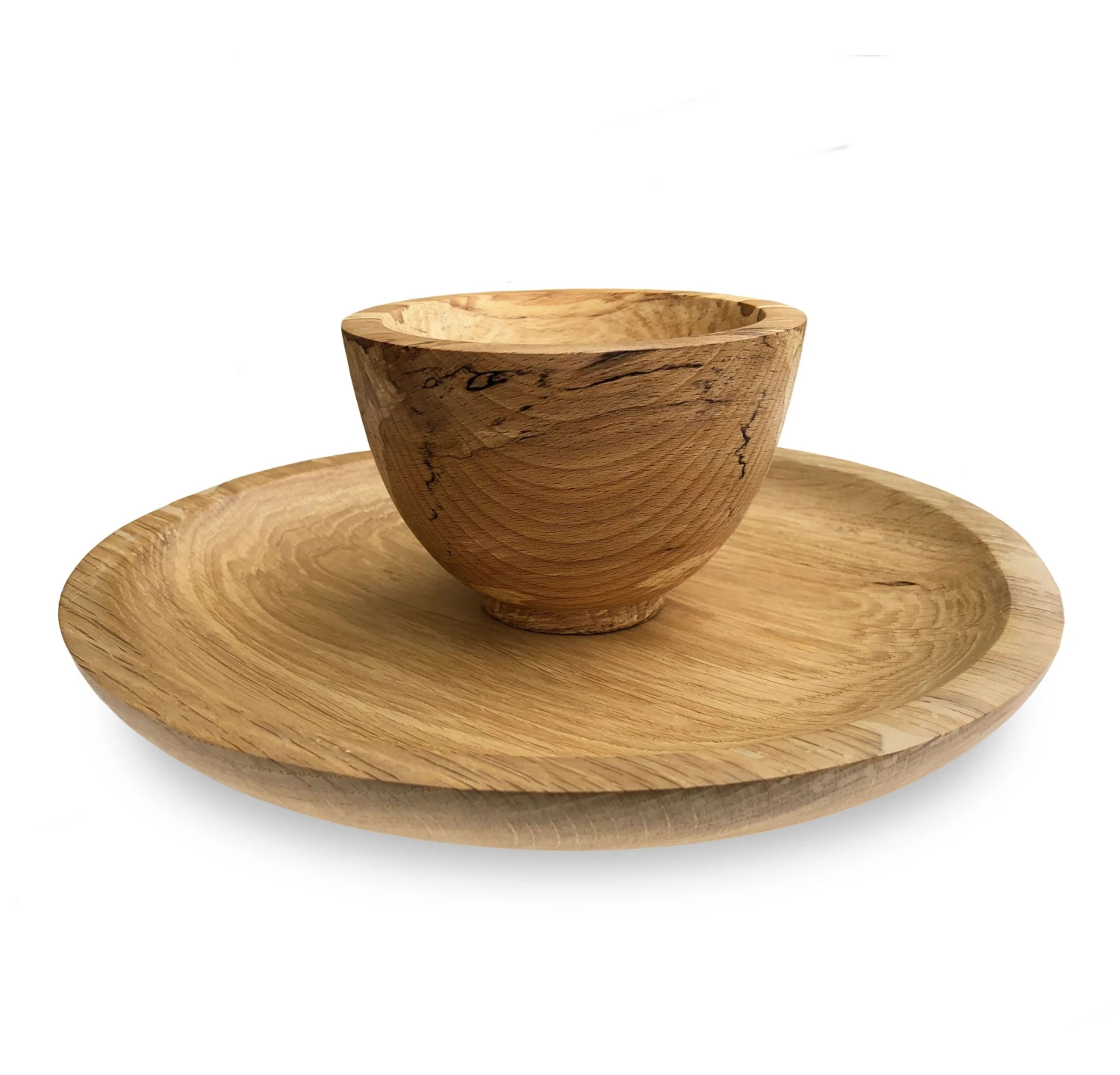 Thyme Hand Turned Wooden Nibble Bowl