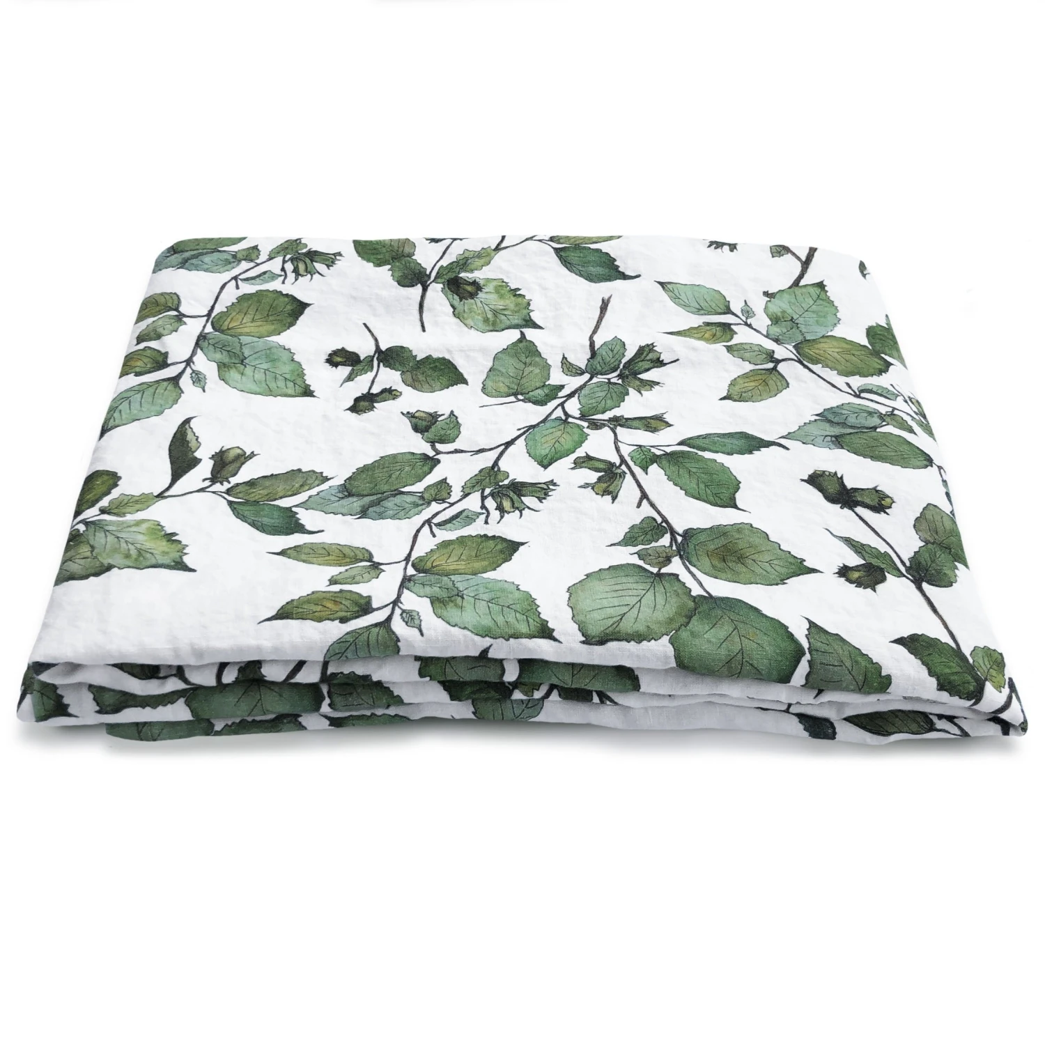 Bertioli By Thyme Cobnut Linen Table Cloth