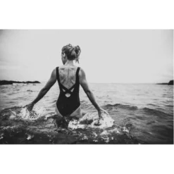 Davy J Classic Swimsuit - Black