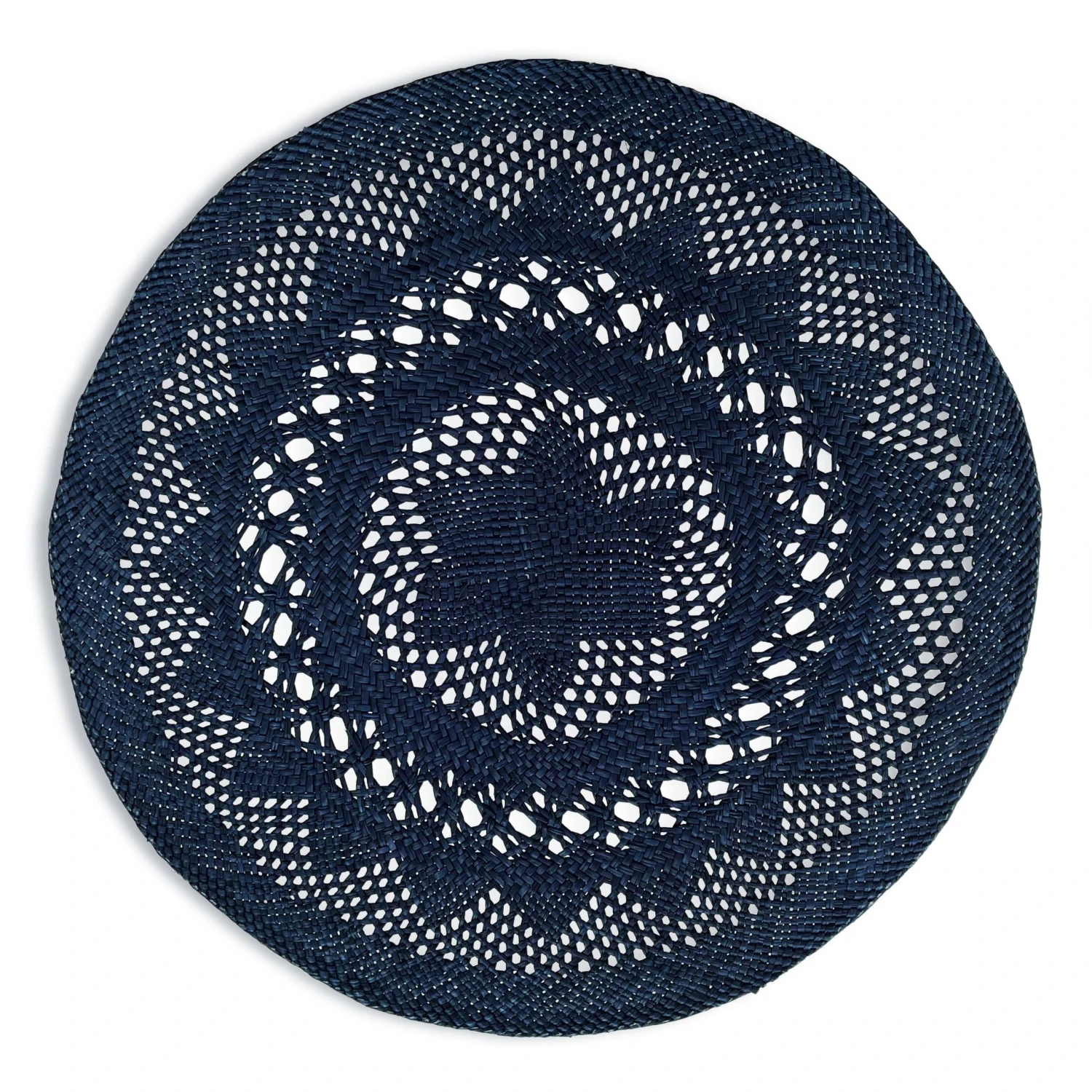 Colombia Collective Placemats Narino Open Weave Placemat - Midnight Blue