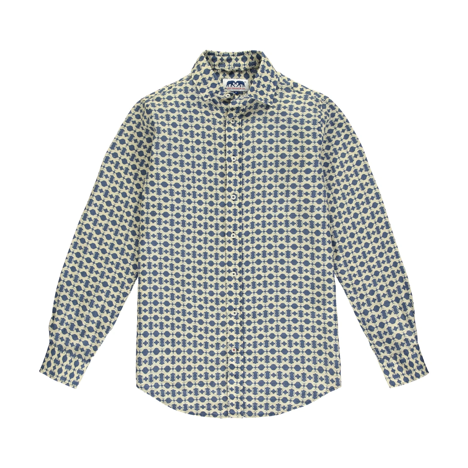 Love Brand Abaco Linen Shirt - Eye Of The Tiger