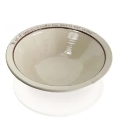 Thyme Farmhouse Bowl With Text In White
