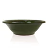 Thyme Ceramics Farmhouse Bowl With Text In Green