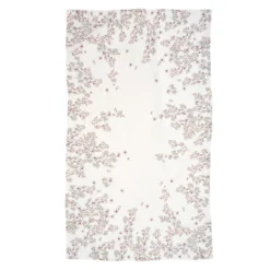 Bertioli By Thyme Almond Blossom Border Linen Table Cloth