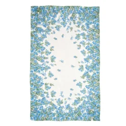 Bertioli By Thyme Table Linens Iris Border Linen Table Cloth