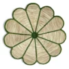 Colombia Collective Conchita Woven Placemat - Green Placemats