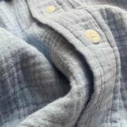 Love Brand Galliot Cotton Shirt - Ocean Blue