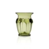 Thyme Dot Vase In Green Glassware