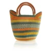 Mmaa Social Monica Hand Basket In Orange/Yellow/Blue