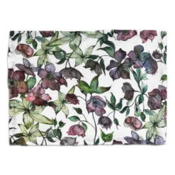 Bertioli By Thyme Hellebore Linen Placemat Table Linens