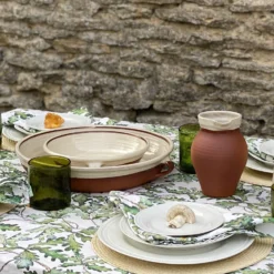 Thyme Ceramics Farmhouse Cassoulet Dish Cream