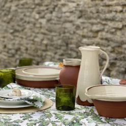 Thyme Ceramics Farmhouse Cassoulet Dish Cream