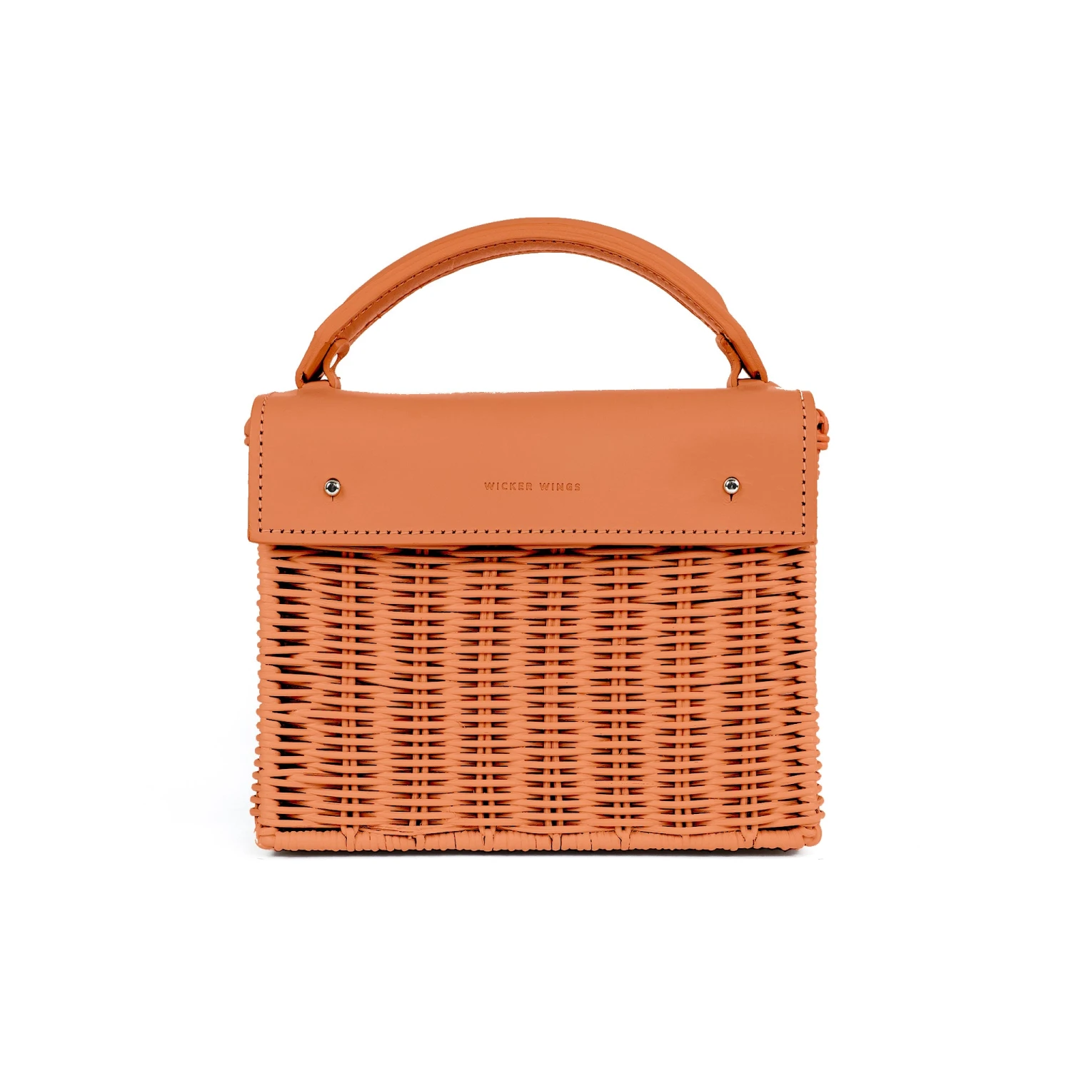 Wicker Wings Kuai Bag In Orange