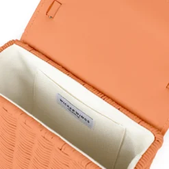 Wicker Wings Kuai Bag In Orange