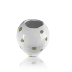Lomito Vase With Green Dots Vases