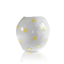 Lomito Vases Vase With Yellow Dots
