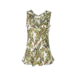 Bertioli By Thyme Silkwear Silk Camisole Top In Fern