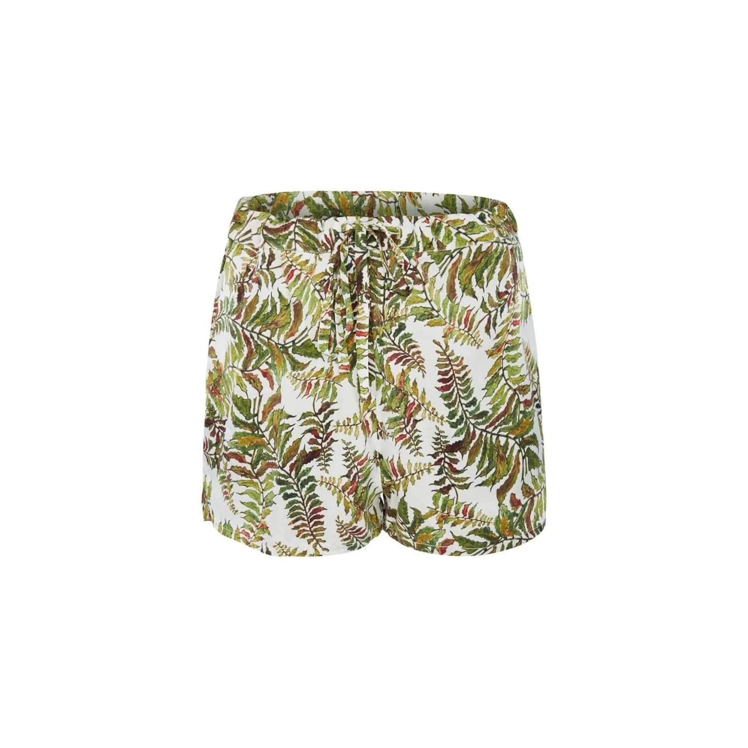 Bertioli By Thyme Silk Shorts In Fern Silkwear