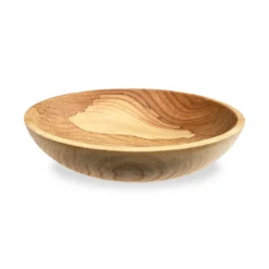 Thyme Hand Turned Wooden Dinner Bowl