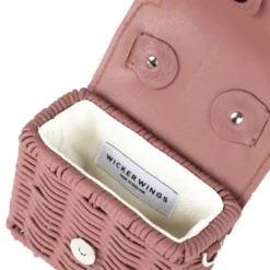 Wicker Wings Micro Babing Bag In Dusk Bags & Baskets