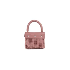 Wicker Wings Micro Babing Bag In Dusk Bags & Baskets