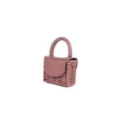 Wicker Wings Micro Babing Bag In Dusk Bags & Baskets