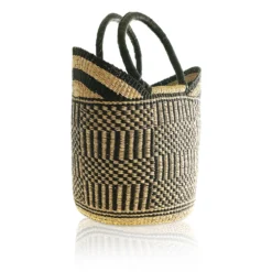 Mmaa Social Market Basket In Blue Bags & Baskets