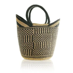 Mmaa Social Market Basket In Blue Bags & Baskets