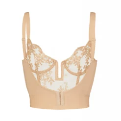 Coutille Accessories Scoop Back Bustini In Oat