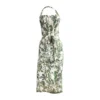 Bertioli By Thyme Oak Leaf Printed Linen Apron Aprons