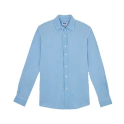 Love Brand Galliot Cotton Shirt - Ocean Blue
