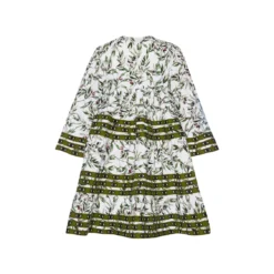 Flora Sardalos Hydra Dress - Olive Womenswear