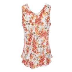 Bertioli By Thyme Silkwear Silk Camisole Top In Wild Rose