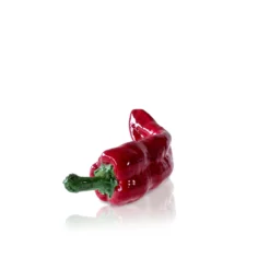 La Galine Hand Painted Decorative Red Pepper Ceramics