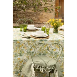 Bertioli By Thyme Table Linens Buttercup Linen Table Cloth