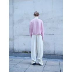 Mandkhai Cropped Cardigan-Light Pink Womenswear