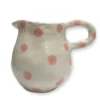 Lomito Large Jug With Pink Dots Ceramics
