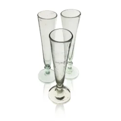 La Maison Dar Dar Recycled Champagne Flute In Clear Drinkware