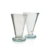 La Maison Dar Dar Drinkware Recycled Soda Glass In Clear