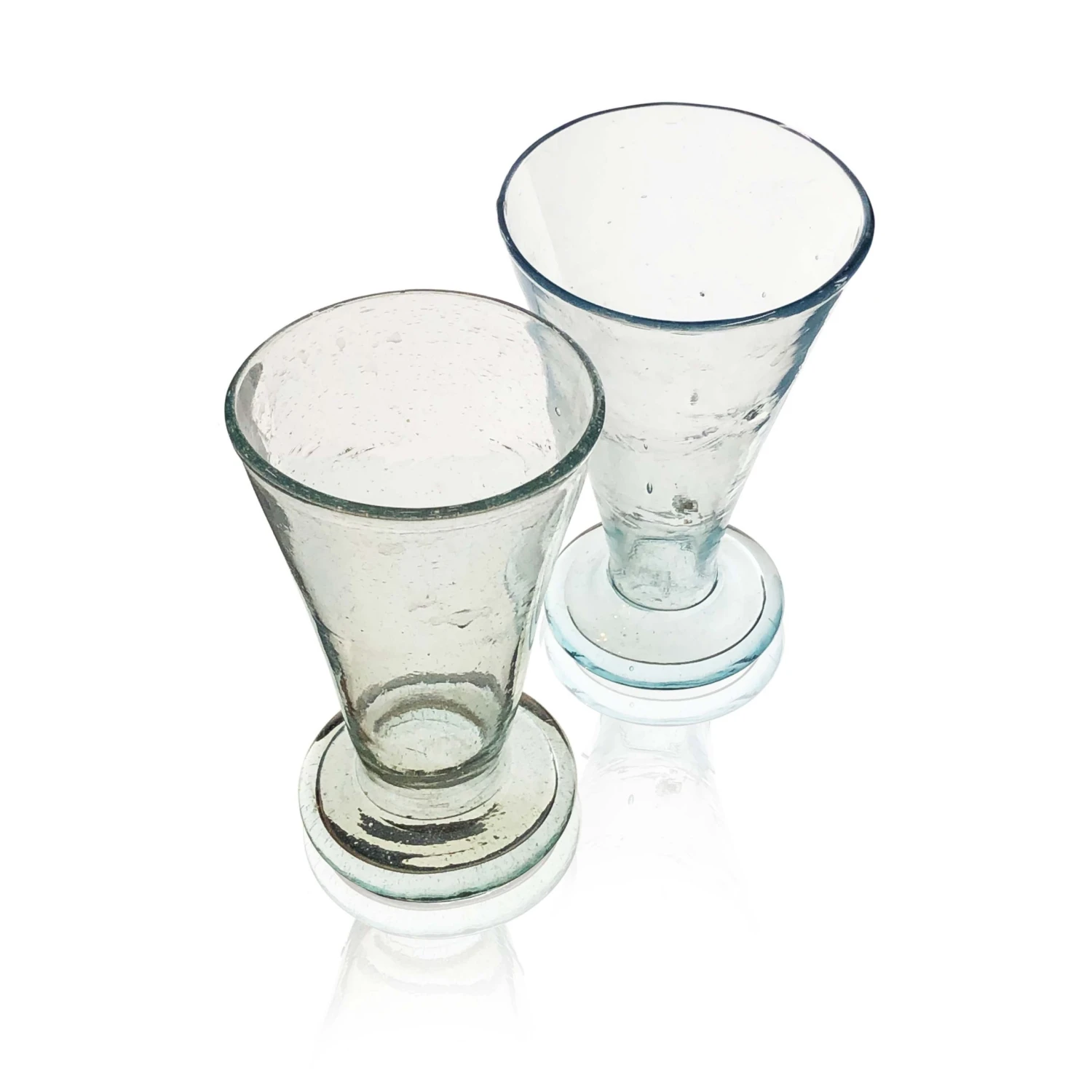 La Maison Dar Dar Drinkware Recycled Soda Glass In Clear