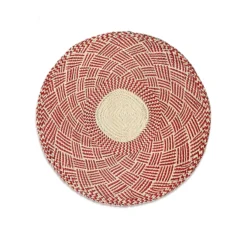 Colombia Collective Scarlett Red Narino Woven Placemat Placemats