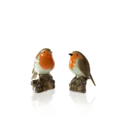 Quail Ceramics Robin Salt & Pepper Shakers